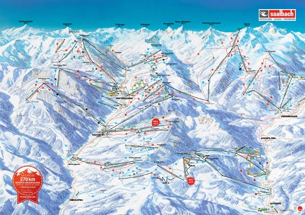 Ski Circus Ski Resort Ski Trail Map