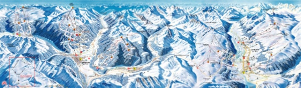 Alta Valtellina Ski Resort Ski Trail Map