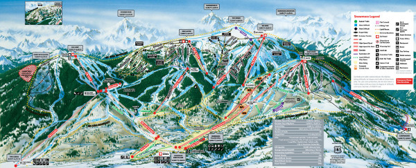 Aspen Snowmass Ski Trail Map