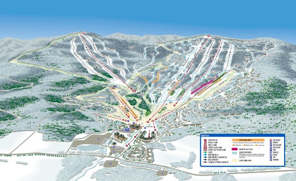 Windham Mountain Ski Resort Ski Trail Map
