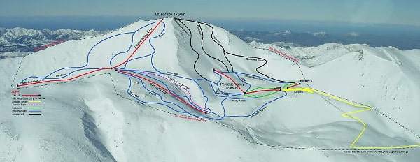 Mt Lyford Ski Trail Map