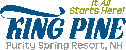 King Pine Ski Resort Logo