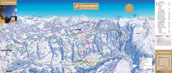 Kristberg Ski Trail Map