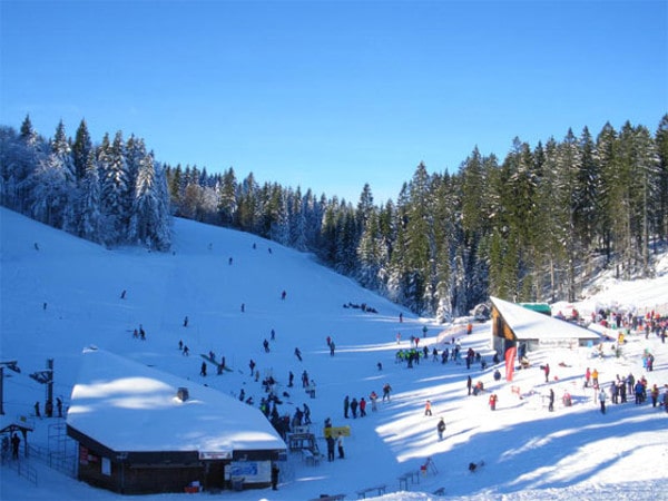 Notschrei Ski Resort Ski Trail Map