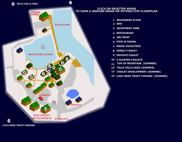 Tiffindell Ski Trail Map