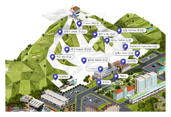 Vivaldi Park Ski Trail Map