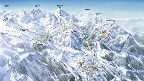 Cerler Ski Trail Map