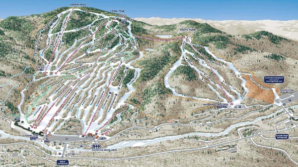 Loon Ski Resort Ski Trail Map