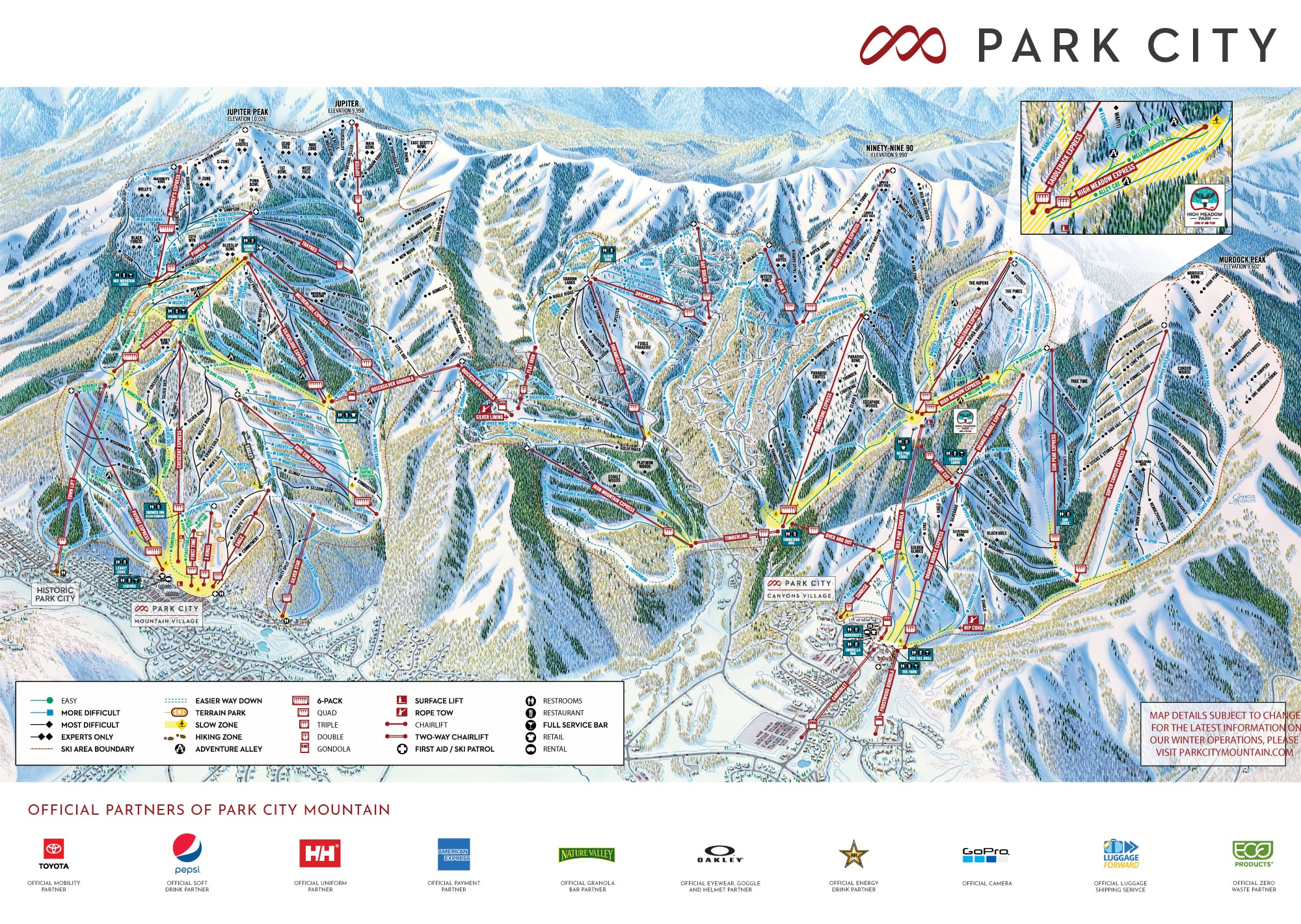 Park City Ski Trail Map Free Download
