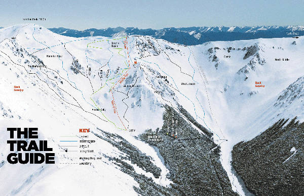 Craigieburn Ski Map