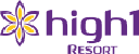 High 1 Ski Resort Logo